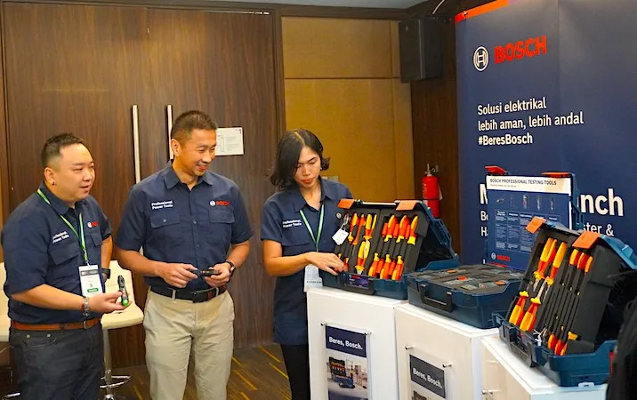 Bosch hadirkan alat kerja kelistrikan, tingkatkan keamanan dan produktivitas bagi teknisi, Beres, Bosch