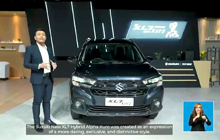 RESMI RILIS, SUZUKI NEW XL7 HYBRID ALPHA KURO HADIR SEBAGAI VARIAN TERTINGGI