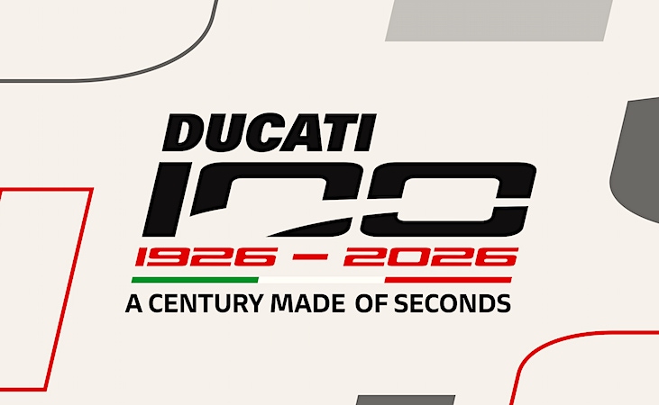 1926–2026:Ducati memulai Rangkaian Perayaan 100 tahun Perjalanannya