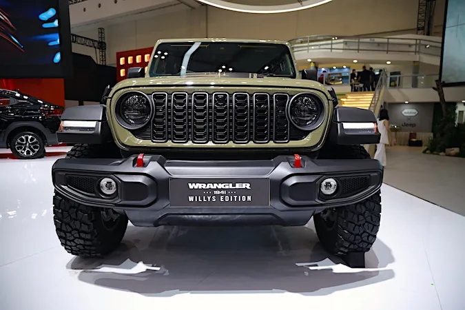 Jeep® Willys ‘41 4-Door Edition super terbatas hanya enam unit
