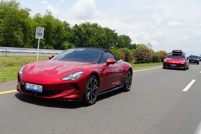 MG Buktikan Daya Tahan & Efisiensi di Touring 1.800 km Bersama MGEVC