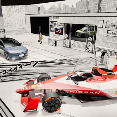 Menghubungkan Tradisi dan Inovasi: Nissan Hadirkan Booth Bertema Manga di JMS 2025