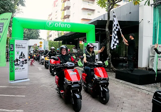 Ofero Perkuat Tren Sepeda Listrik Premium Dengan Selenggarakan Exclusive Riding Bersama Pengguna Stareer 3 Lit