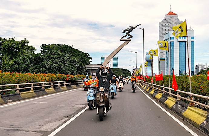 Scomadi Indonesia 2nd Anniversary Touring Seru Bareng Komunitas