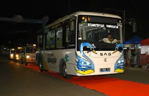 Pemkot Jambi Perpanjang Uji Coba Bus Listrik, Lanjutkan Komitmen Transportasi Publik Hijau
