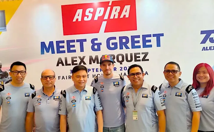 Alex Marquez Sapa Fans di Jakarta, Aspira Resmikan Dukungan untuk Gresini Racing