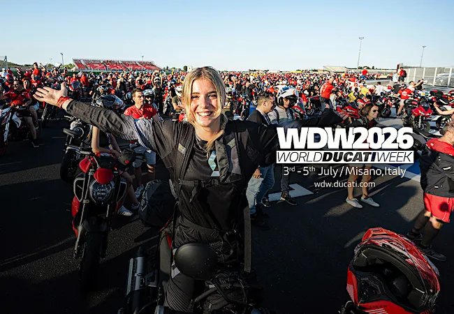 World Ducati Week 2026: 3–5 Juli, Ajang untuk Merasakan Bersama Satu Abad Semangat Ducati