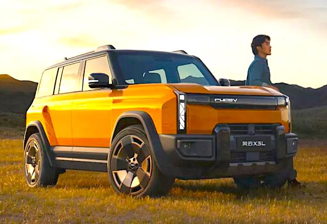 Aksi Ekstrem SUV Chery Yang Gagal Nanjak di Tianmen