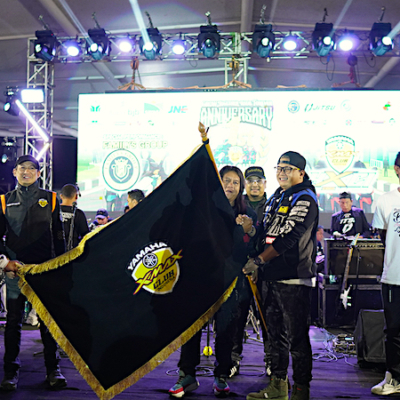 1st Anniversary Yamaha XMAX Club Indonesia: Puncak Dimeriahkan Ribuan Bikers XMAX