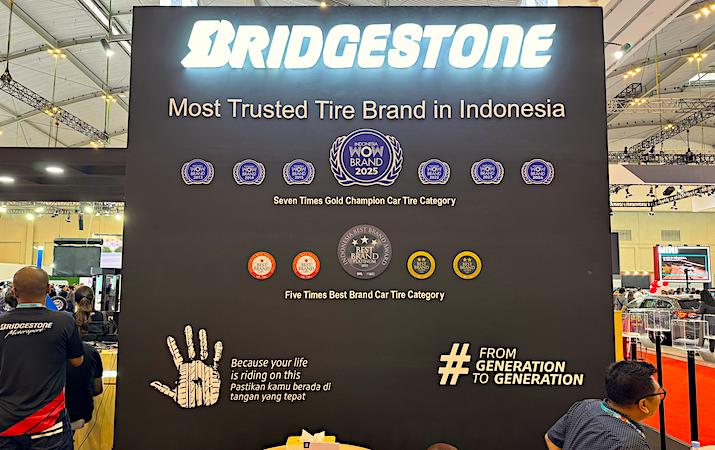 Bukan Sekadar Pameran, Bridgestone Ajak Pengunjung GJAW 2025 Mengenal Ban Lebih Dekat