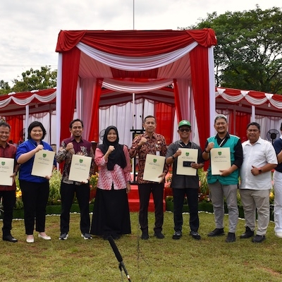 Hankook Tire Raih Penghargaan Kodim 0509 Kabupaten Bekasi atas Kontribusinya dalam Program TNI Manunggal Membangun Desa (TMMD)