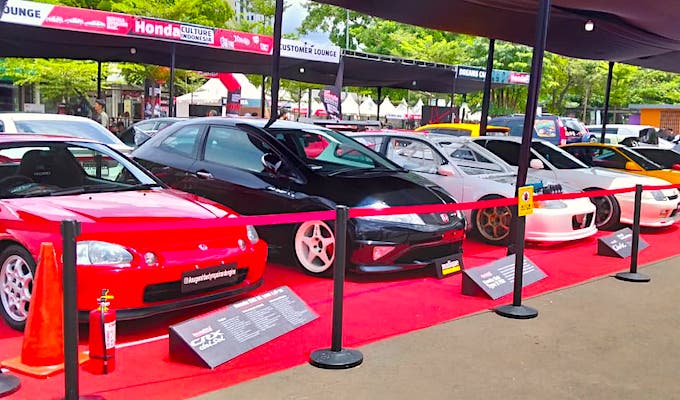 Honda Pamerkan Display Ikonik Lintas Generasi ke Honda Culture Indonesia Vol.2