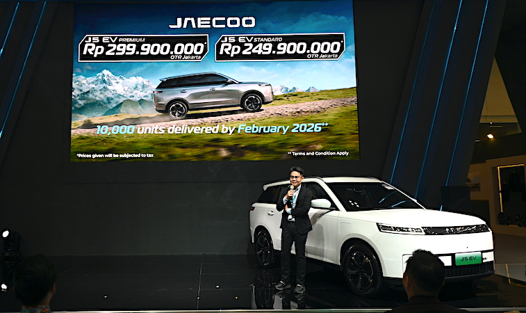 JAECOO J5 EV Tembus 6.000 Pemesanan! Harga Mulai Rp 249 Juta di GJAW 2025