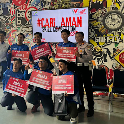 Wahana Gelar Safety Riding Skill #Cari_Aman Competition 2025, Tingkatkan Keahlian dan Kesadaran Berkendara Aman
