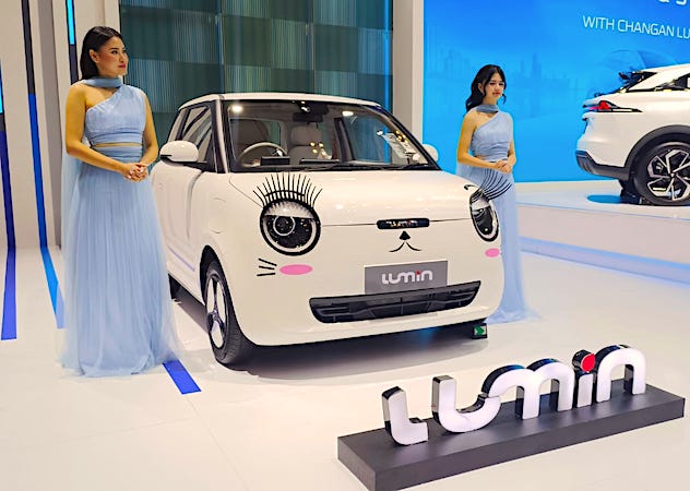 CHANGAN LUMIN: ‘SERIOUSLY, PLAYFUL’, MOBIL LISTRIK KOMPAK

YANG MENGHADIRKAN MOBILITAS CERDAS