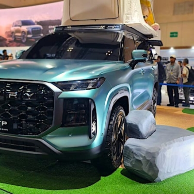 Chery memperkenalkan konsep Chery X (T1TP) di GJAW 2025. SUV multifungsi 7-Seat