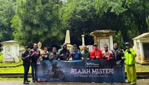 Tutup Tahun Seru Bareng Komunitas Honda Lewat ADV160 Jelajah Misteri Eksplorasi Sejarah dan Alam Bogor