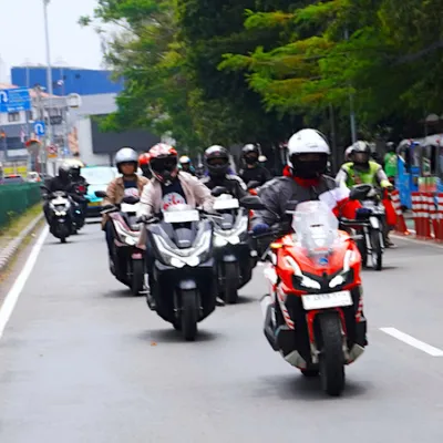 #Cari_aman di Jalan Raya: Etika Mengerem Jadi Kunci Selamat Berkendara Roda Dua