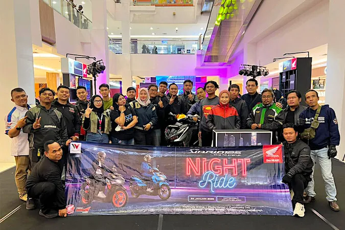 Time To Step Up Bareng Komunitas Lewat All New Honda Vario 125 Night Ride
