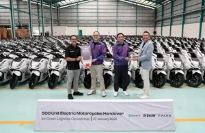 ALVA bersama KALISTA Dukung Dash Electric Akselerasi Infrastruktur Logistik Berbasis EV Melalui Penyediaan 500 Unit Motor Listrik ALVA N3