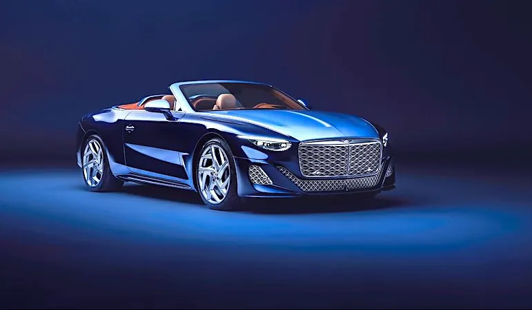 Bentley Batur Convertible #4, Mahakarya Mulliner dengan Sentuhan Platinum