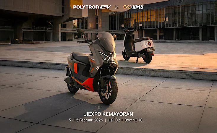 Polytron IIMS 2026, Berikan Subsidi Rp7 Juta & Fast Charger 25A Resmi Debut
