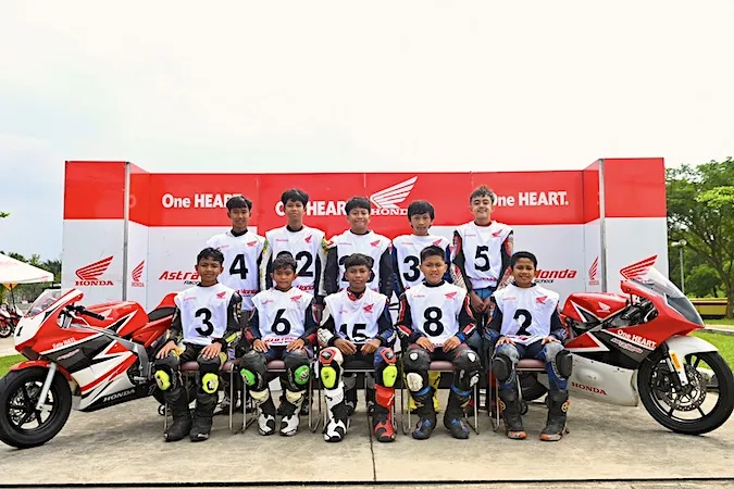 10 Pebalap Muda Lolos Astra Honda Racing School 2026, Siap Dibina ke Level Dunia