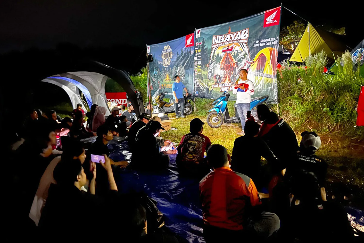 Honda Bikers Fun Motour Camp 2026, Perkuat Solidaritas Komunitas Honda Jakarta