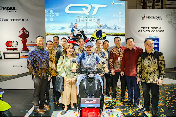 Indomobil eMotor QT & QT Pro Resmi Meluncur di IIMS 2026, Ini Fitur dan Spesifikasinya