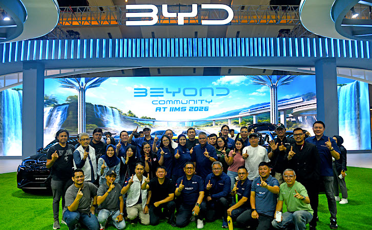 Booth BYD di IIMS 2026 Menyatukan Eksplorasi Teknologi EV dan Interaksi Bersama Komunitas Pengguna BYD, BEYOND Community