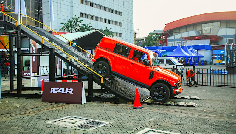 Tantang Berbagai Rintangan, iCAR V23 Tunjukkan Kemampuan Nyata di Chery x iCAR Adventure Park IIMS 2026