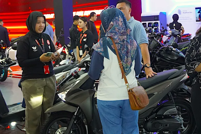 Penjualan Wahana Honda di IIMS 2026 Tembus 500 Unit, Didominasi Motor Matic