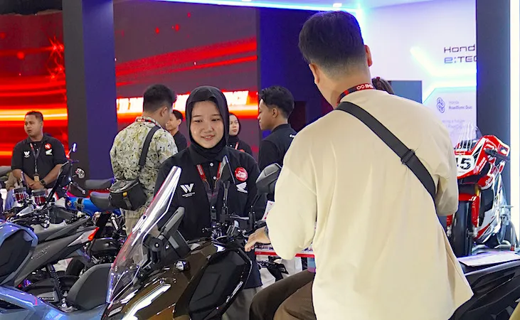 Penjualan Wahana Honda di IIMS 2026 Tembus 500 Unit, Didominasi Motor Matic