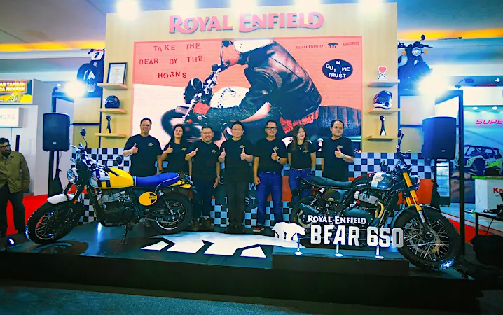 ROYAL ENFIELD HADIRKAN BEAR 650 UNTUK PASAR INDONESIA DI IIMS 2026