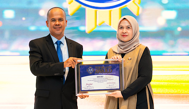 Isuzu Raih TOP Brand Award 2026, Tegaskan Posisi sebagai Pilihan Utama Kendaraan Niaga Indonesia