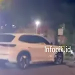 Geely EX5 Viral di PIK, Diduga As Roda Depan Patah