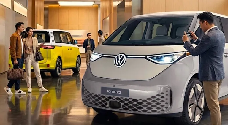 ID. Buzz BOZZ White Signature Tampil Perdana di BCA Expoversary 2026