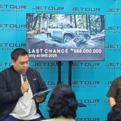 Promo Jetour di IIMS 2026, T2 Rp568 Juta, Dashing Rp345 Juta, X70 Plus Rp360 Juta