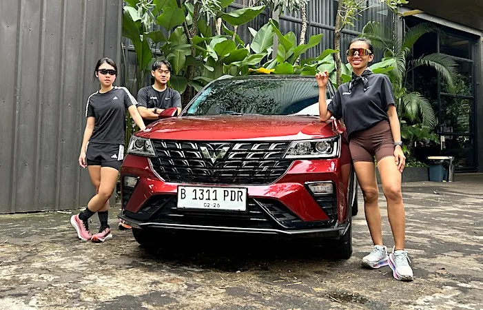 Wuling New Alvez Dampingi USS Running Club ke IIMS 2026, Ini Fitur yang Dicoba Langsung