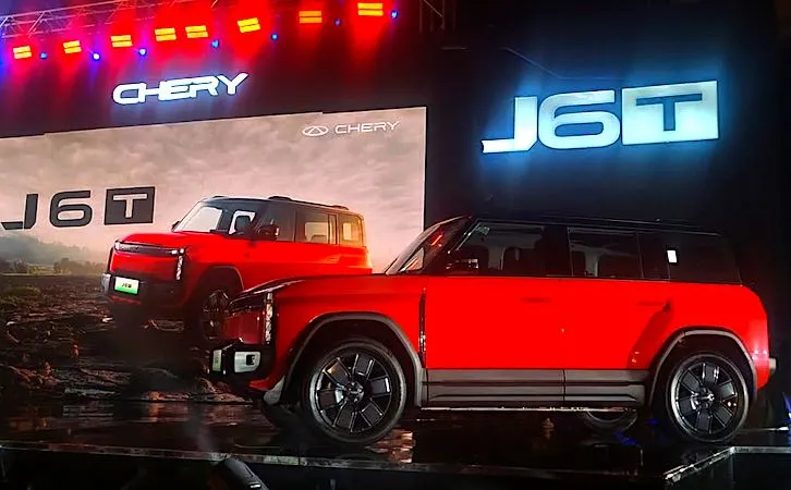 Chery J6 & J6T di IIMS 2026 Mobil Tanggunh EV SUV Boxy dengan Karakter Off-Road