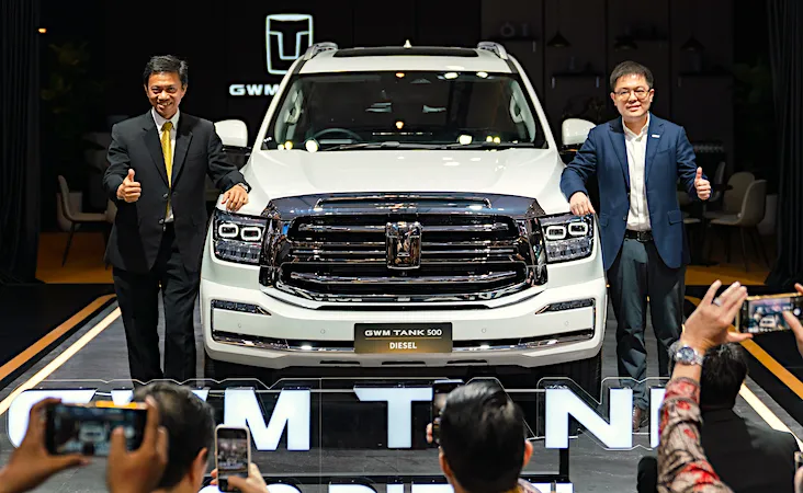 Inchcape GWM Indonesia Resmi Meluncurkan SUV Tank 500 Diesel di IIMS 2026