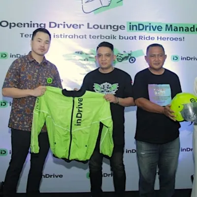 inDrive Resmikan Driver Lounge Pertama di Manado