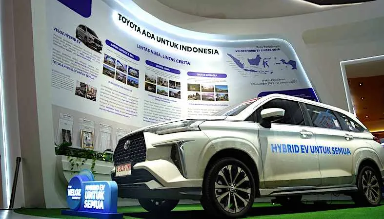 Toyota New Veloz Hybrid EV Resmi Dijual di IIMS 2026, Harga Mulai Rp 303 Juta