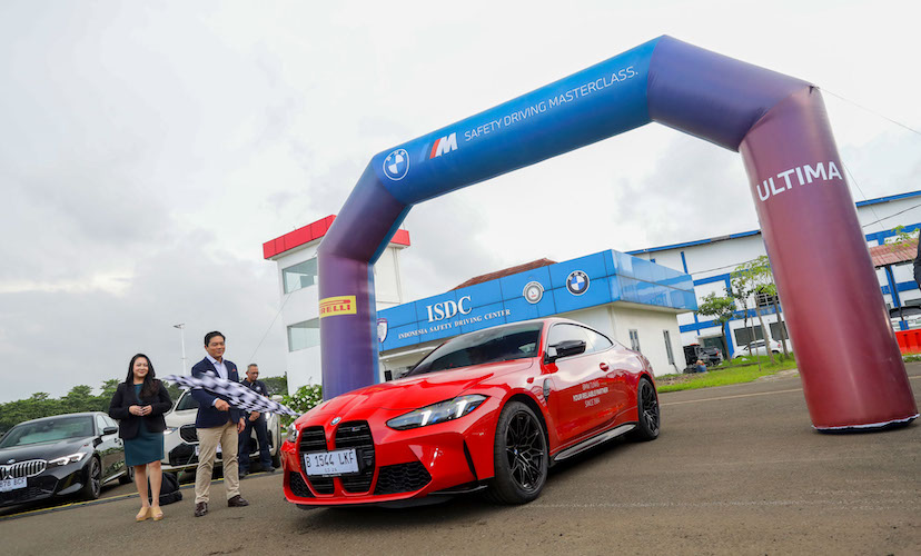 BMW SAFETY DRIVING MASTERCLASS, SAFETY STARTS WITH YOU. POWERED BY BMW