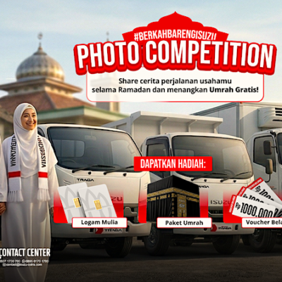 Foto Bareng Truk Isuzu Bisa Berangkat Umrah! Begini Cara Ikut #BerkahBarengIsuzu Ramadan 2026