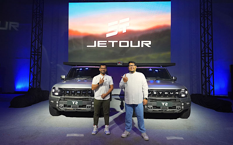 Struktur JETOUR T2 Dibongkar di Depan Media, SUV Ini Diduduki Orang 350 Kg Tetap Kuat