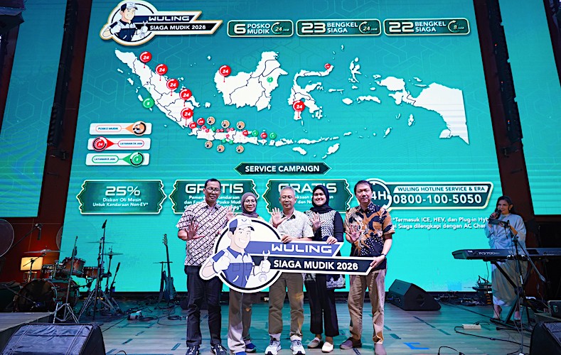 Wuling Siapkan 6 Posko Mudik dan 45 Bengkel Siaga di Seluruh Indonesia