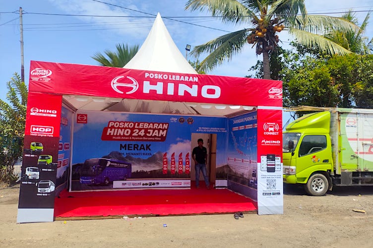 Posko Lebaran Hino 2026 Mulai Beroperasi Dukung Kelancaran Operasional Pelanggan di Musim Mudik