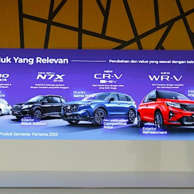 Car Display Honda Media Award 2026, Dari City Cabriolet 1985 hingga Civic SB3 Ikonik
